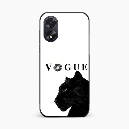 Black Panther Vogue Edition Oppo A38 Back Cover