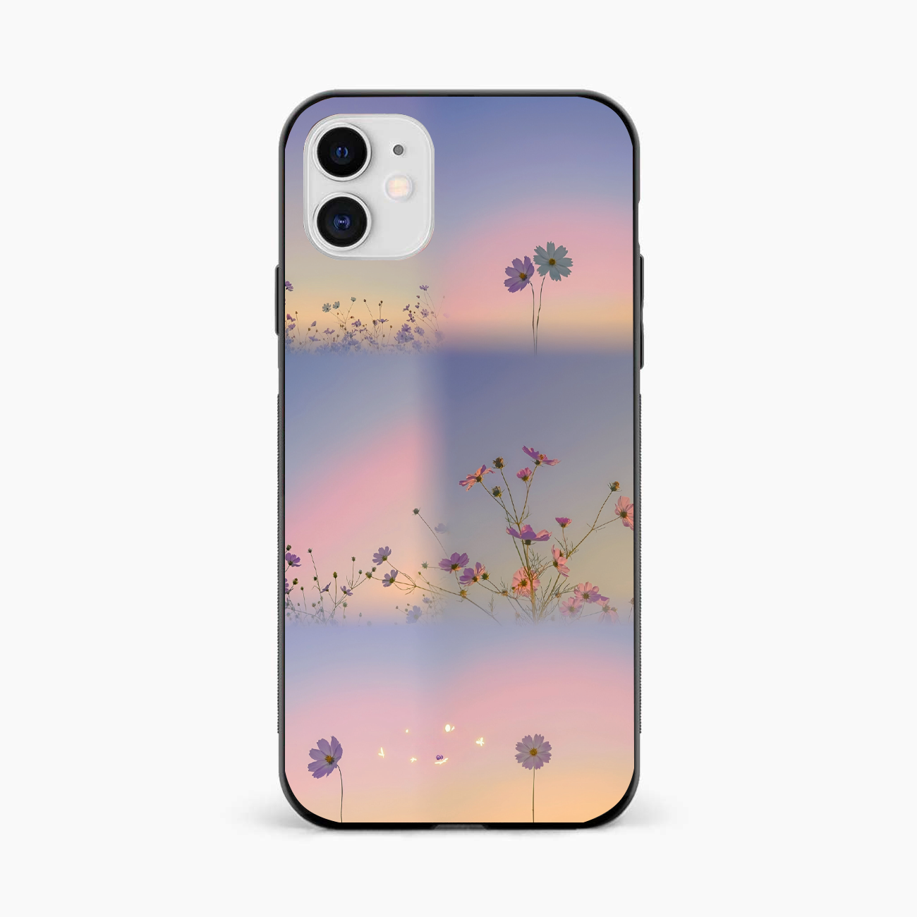 Floral Mist Fantasy iPhone 12 Back Cover