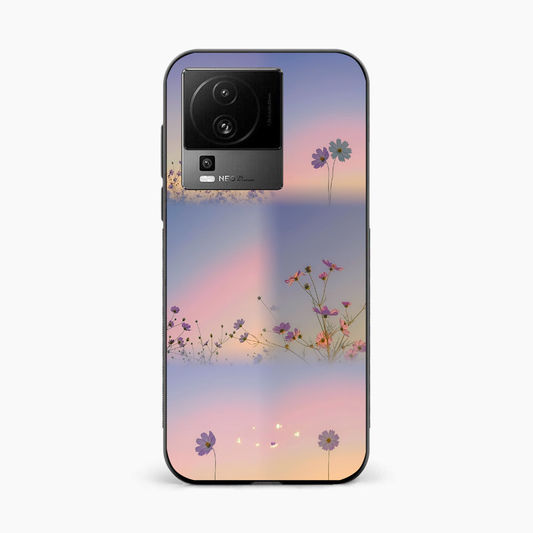 Floral Mist Fantasy Iqoo Neo 7 Pro 5G Back Cover