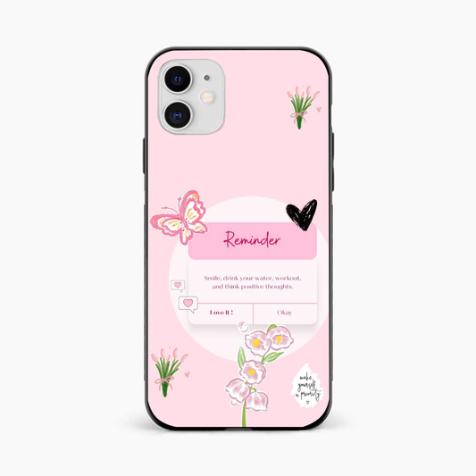 Floral Reminder iPhone 12 Back Cover