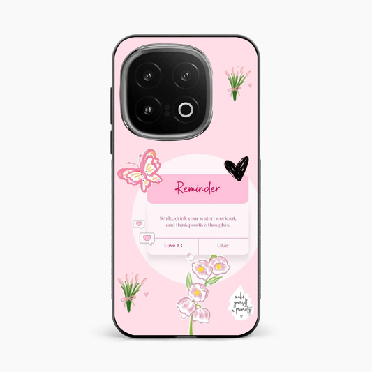 Floral Reminder Iqoo 13 5G Back Cover
