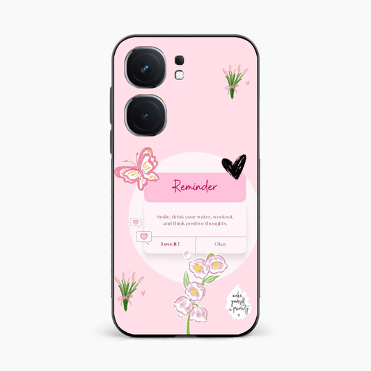 Floral Reminder Iqoo Neo 9 Pro 5G Back Cover