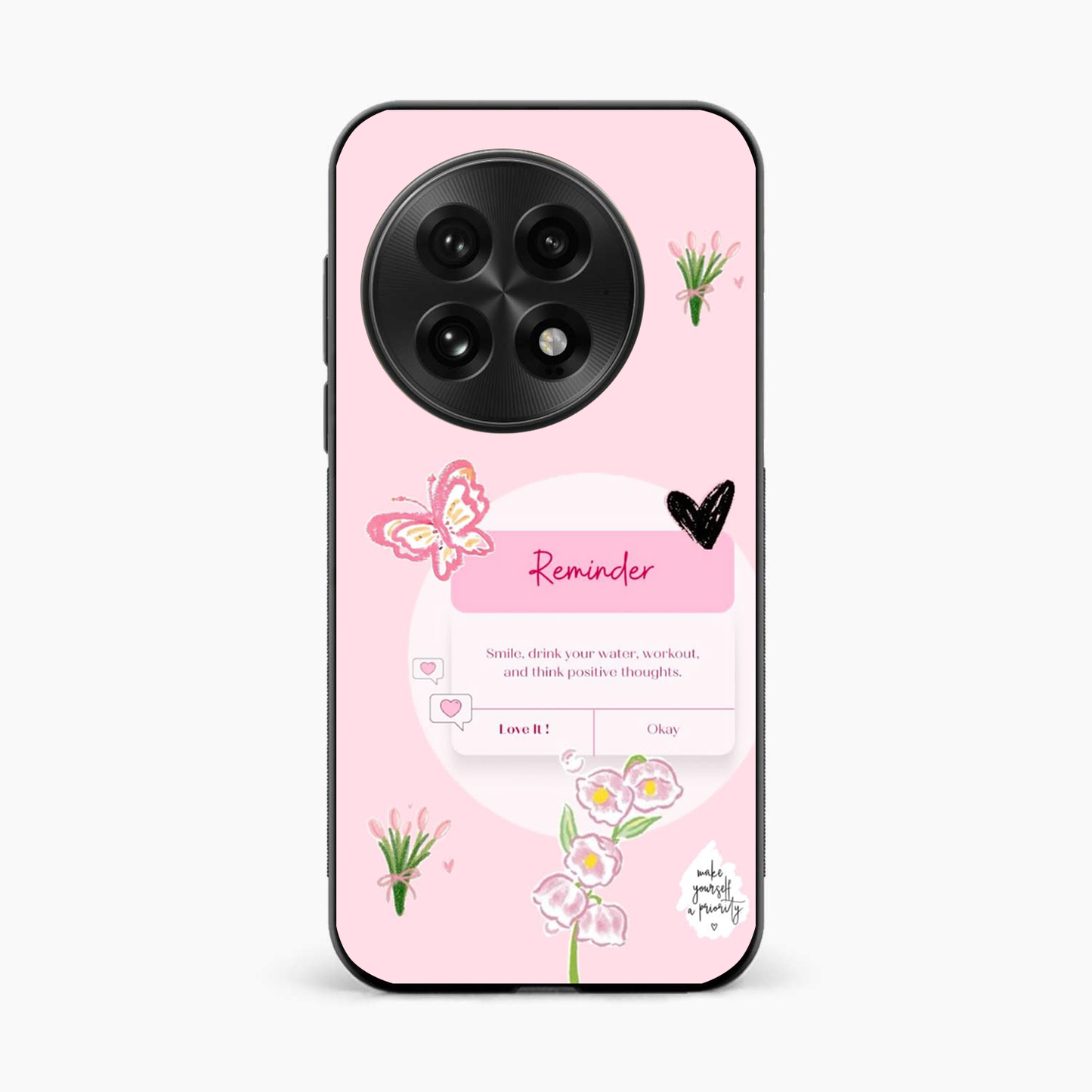 Floral Reminder OnePlus 13 Back Cover