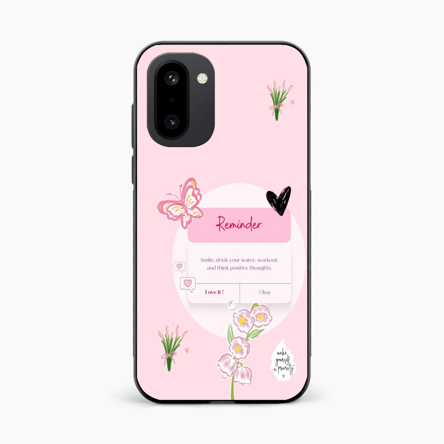 Floral Reminder OnePlus 15R 5G Back Cover
