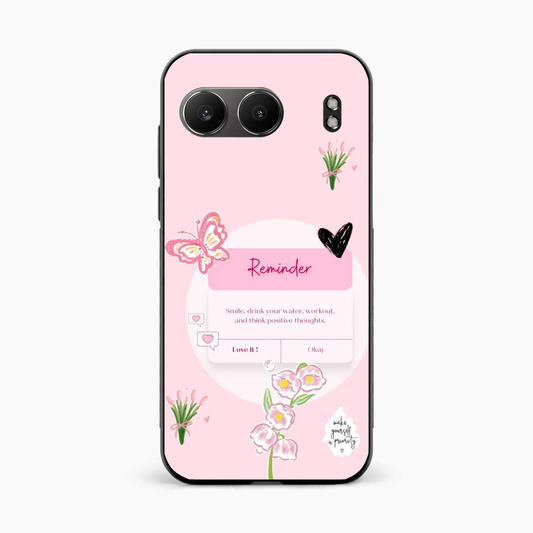 Floral Reminder OnePlus Nord 4 5G Back Cover