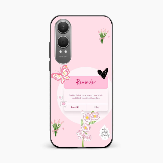 Floral Reminder OnePlus Nord CE 4 Lite Back Cover