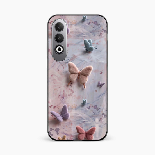 Fluffy Butterfly OnePlus Nord CE 4 Aesthetic Back Cover