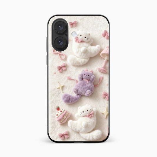 Fluffy Kitty Iphone 17 Back Cover