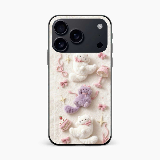 Fluffy Kitty Iphone 17 Pro Back Cover