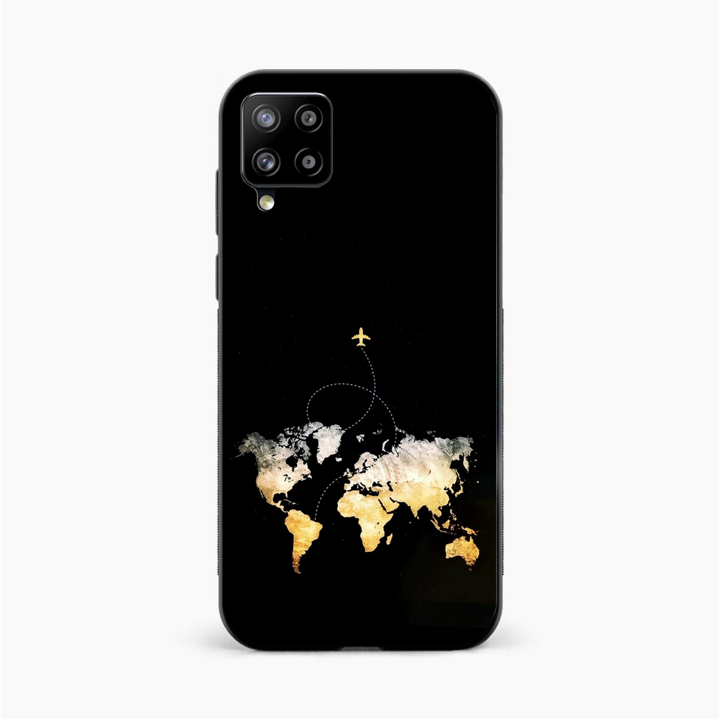 Fly Across The World Samsung A12 Nacho Back Cover