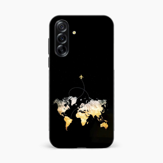 Fly Across The World Samsung A36 Back Cover