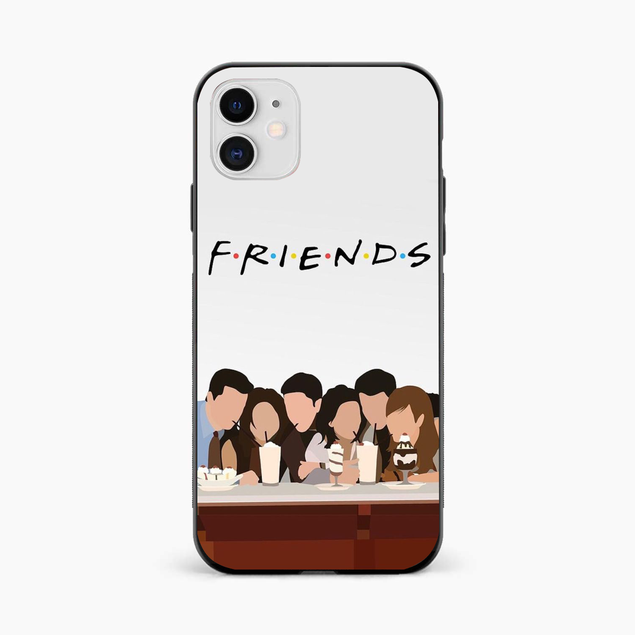 Friends Forever Vibes iPhone 12 Back Cover