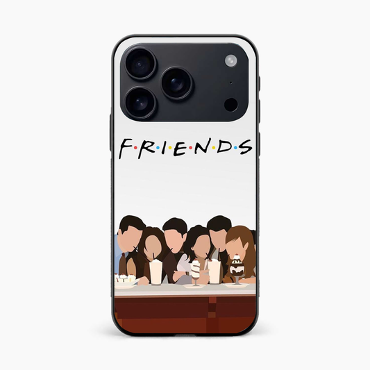 Friends Forever Vibes Iphone 17 Pro Back Cover