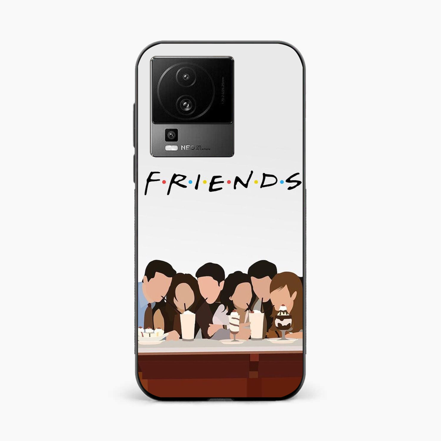 Friends Forever Vibes Iqoo Neo 7 Pro 5G Back Cover
