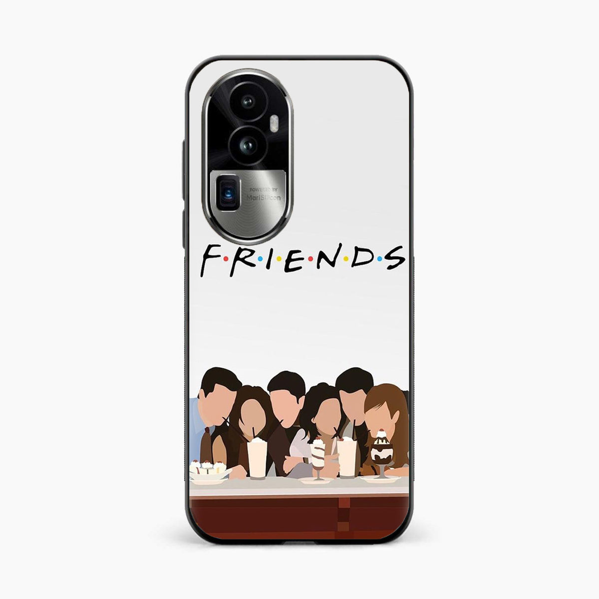 Friends Forever Vibes Oppo Reno 10 Pro Plus 5G Back Cover