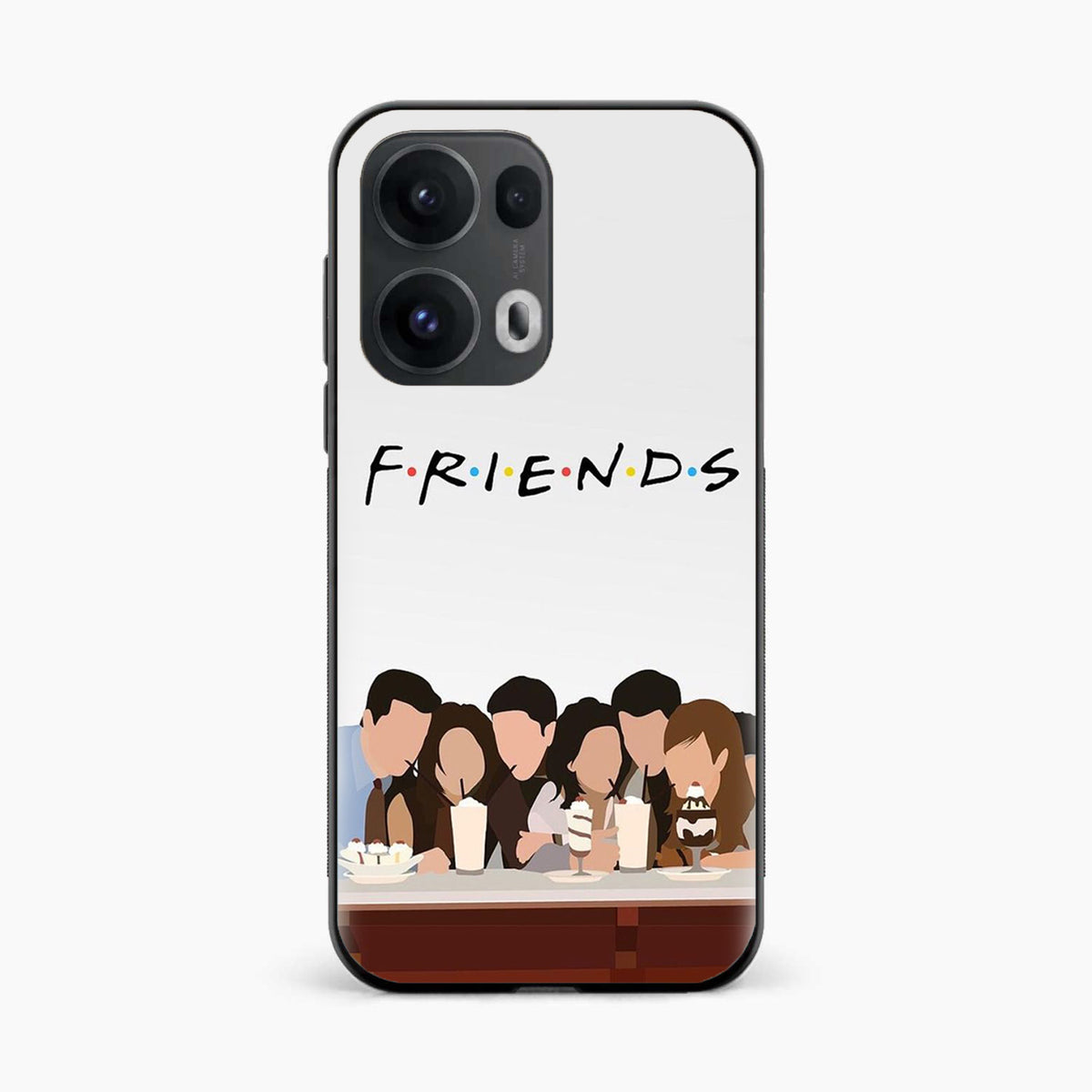 Friends Forever Vibes Oppo Reno 13 Pro 5G Back Cover