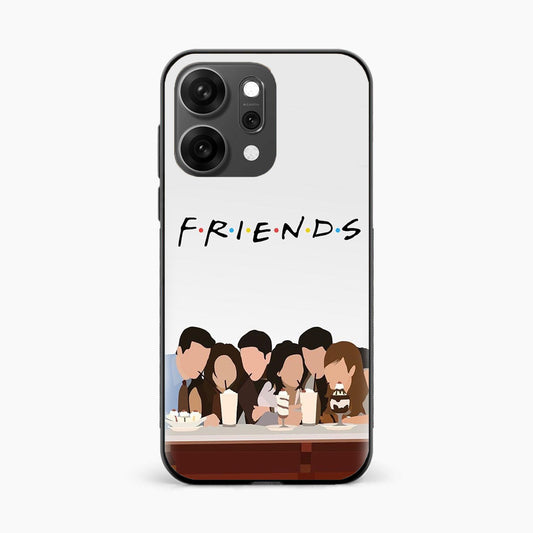 Friends Forever Vibes Oppo Reno 14 Pro 5G Back Cover