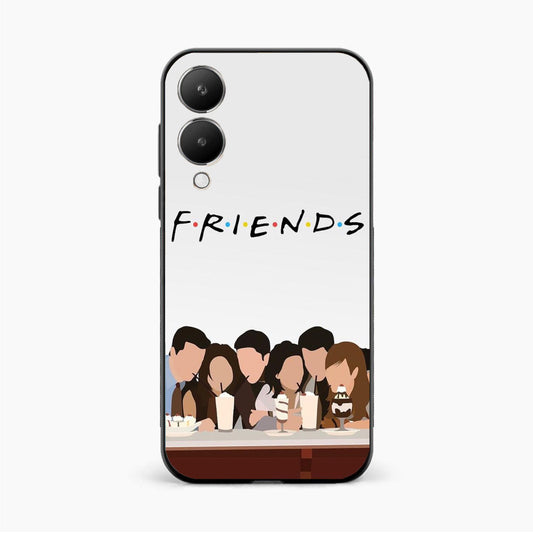 Friends Forever Vibes Vivo Y28 5G Back Cover