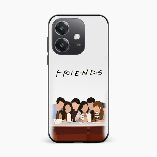 Friends Forever Vibes Oppo A3 5G Back Cover