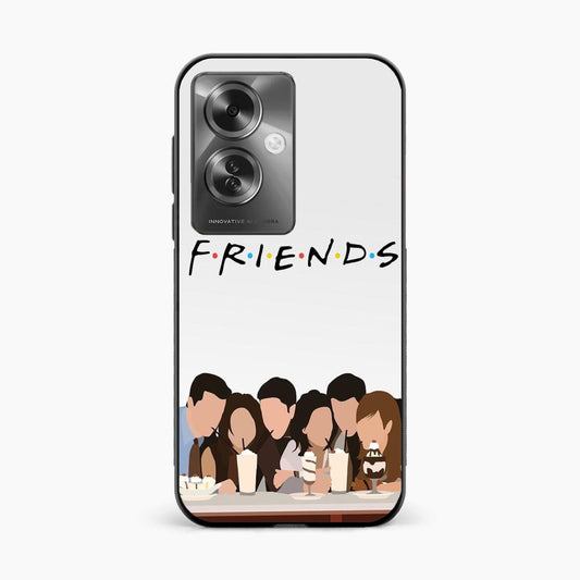 Friends Forever Vibes Oppo F25 Pro 5G Back Cover