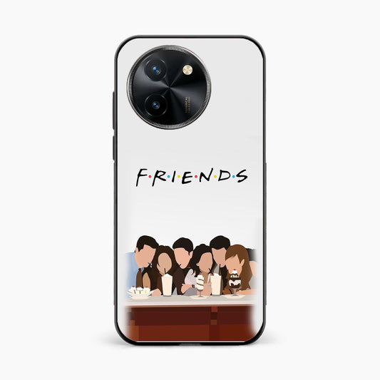 Friends Forever Vibes Vivo T3x 5G Back Cover