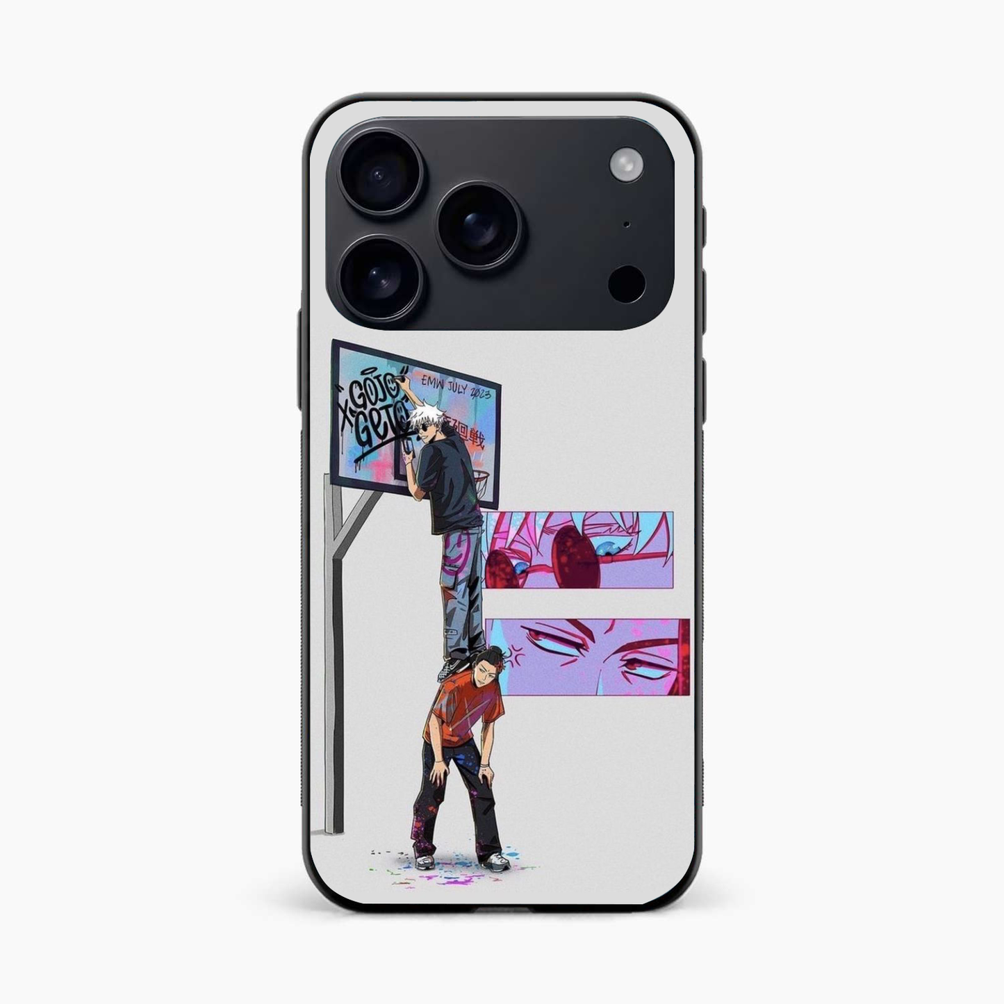 Gojo Unbothered Vibes Iphone 17 Pro Back Cover