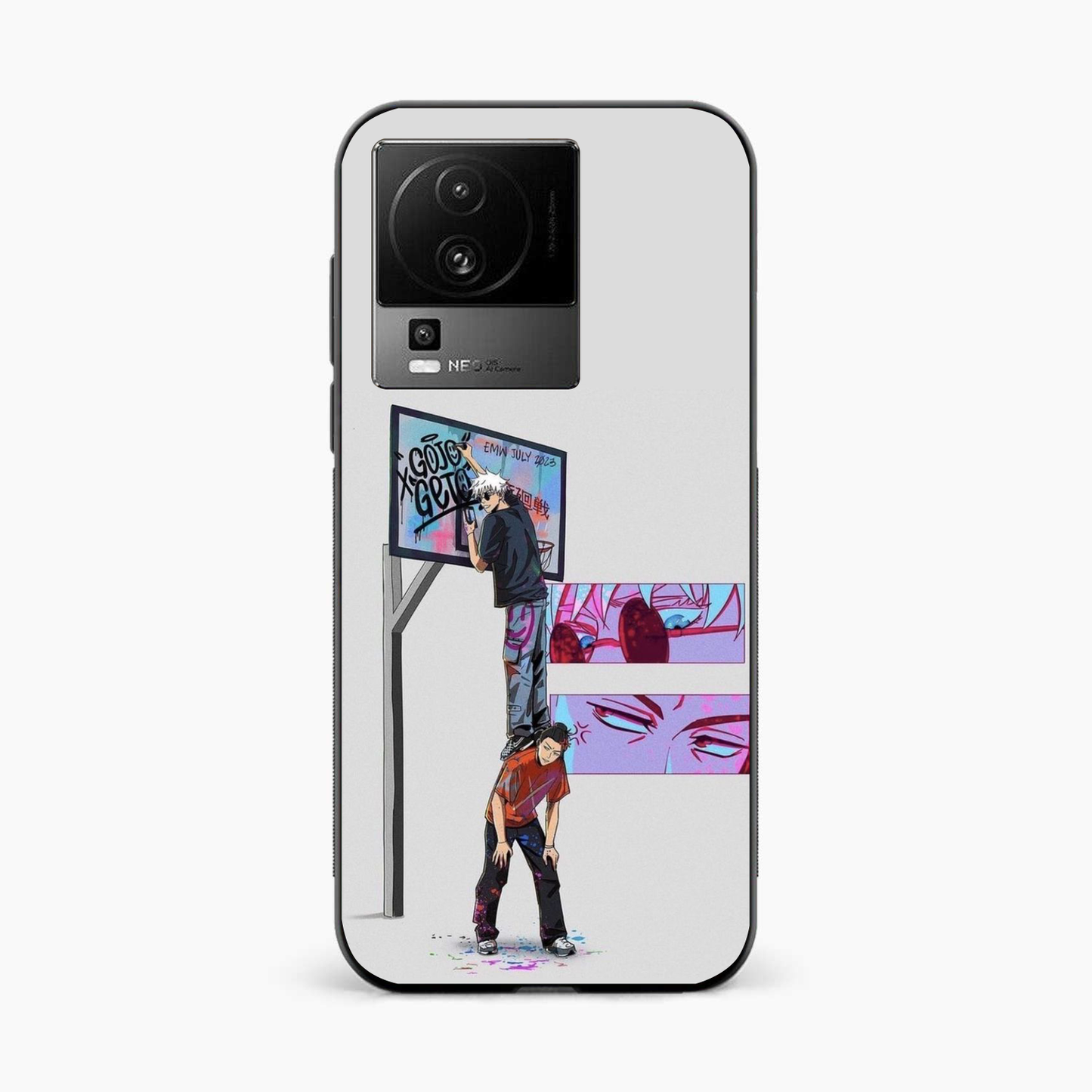 Gojo Unbothered Vibes Iqoo Neo 7 Pro 5G Back Cover