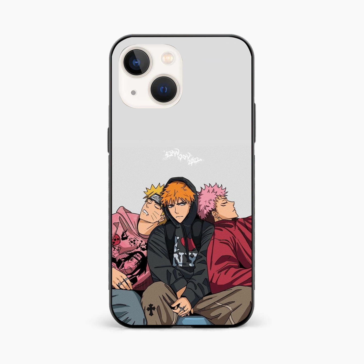 Ichigo x Naruto x Yuji Iphone 13 Mini Back Cover