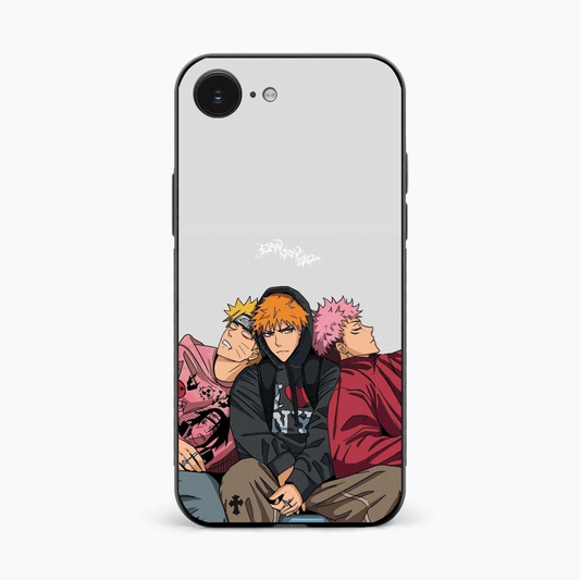 Ichigo x Naruto x Yuji Iphone 16e Back Cover