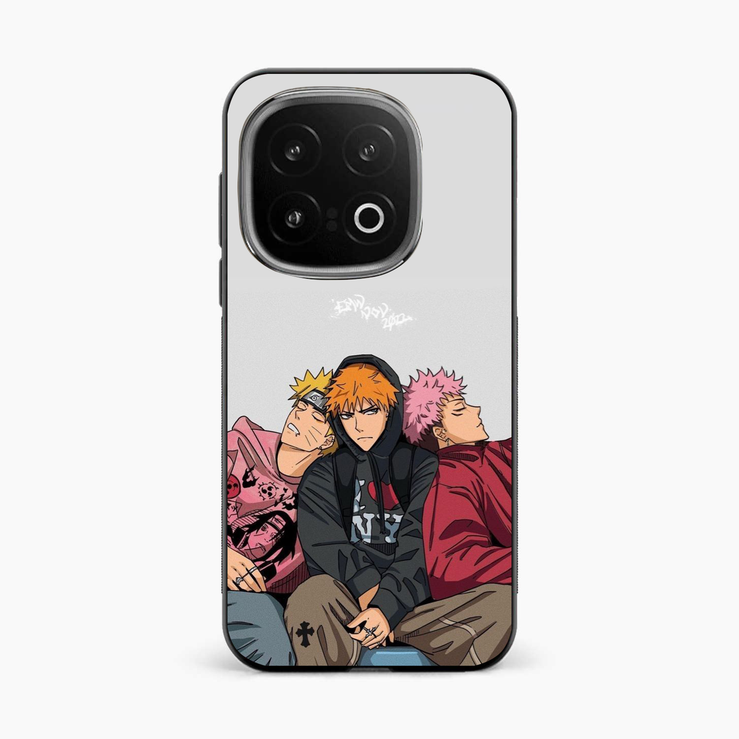 Ichigo x Naruto x Yuji Iqoo 13 5G Back Cover