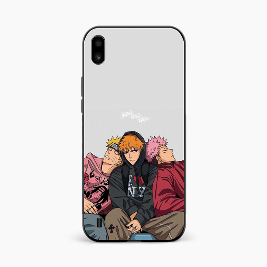 Ichigo x Naruto x Yuji Samsung A10 Back Cover