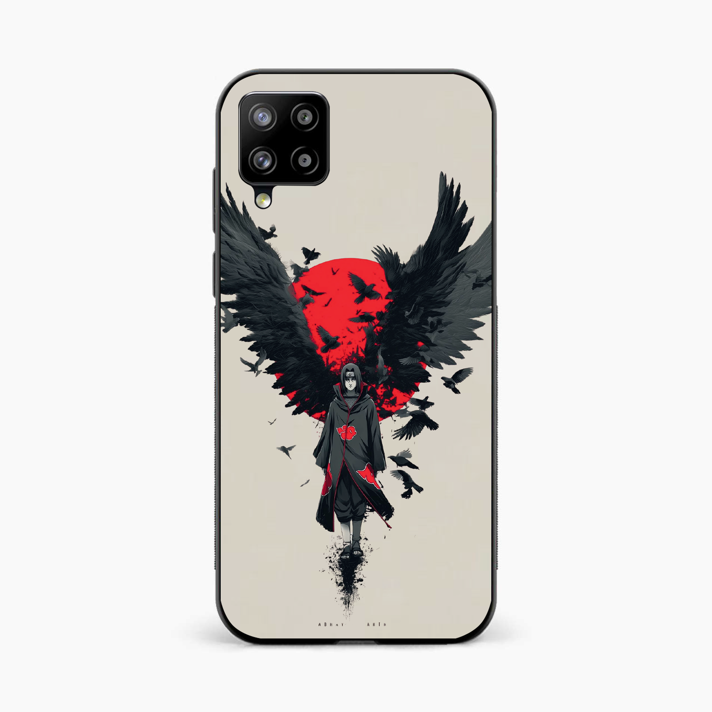 Itachi: Wings of Darkness Samsung A12 Nacho Back Cover