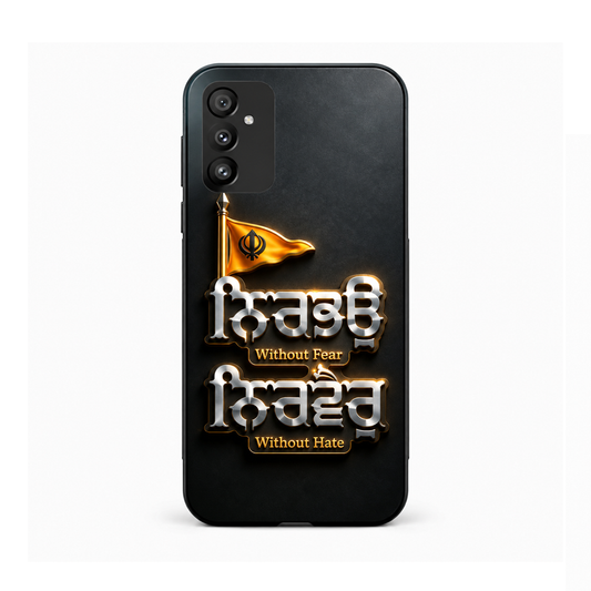 Khalsa Pride–Nirbhau Nirvair Samsung S24 FE  Back Cover