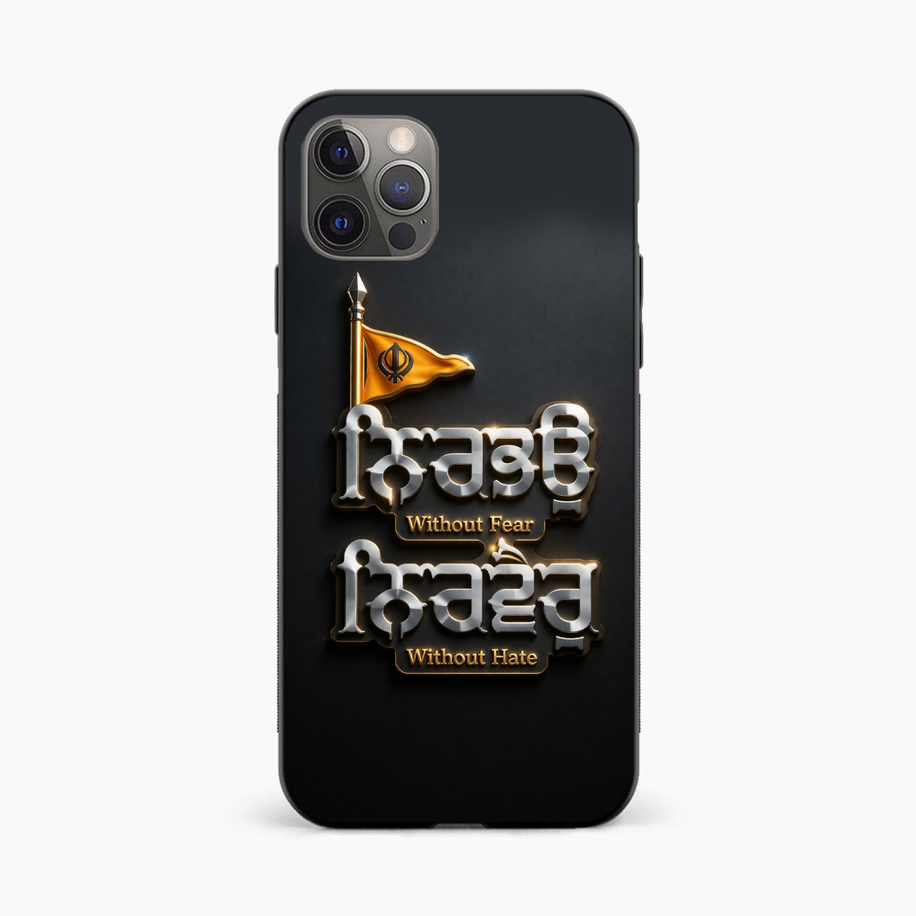 Khalsa Pride–Nirbhau Nirvair iPhone 12 Pro Max Back Cover