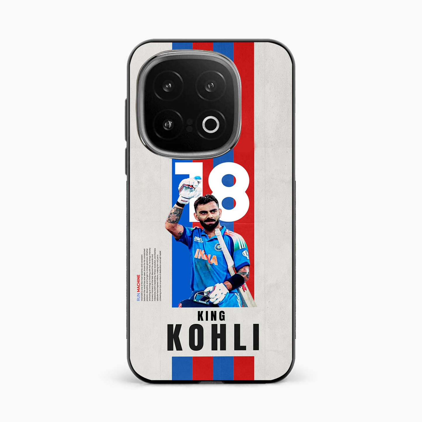 King Kohli Iqoo 13 5G Back Cover