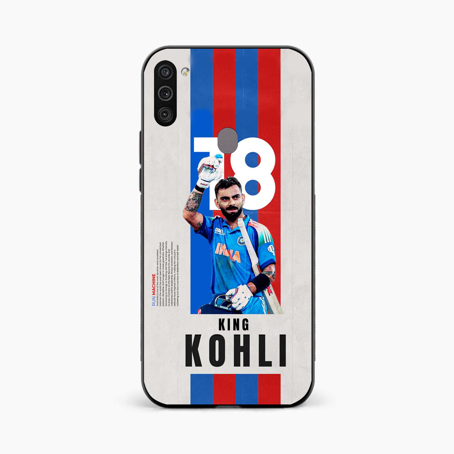 King Kohli Samsung A11 Back Cover