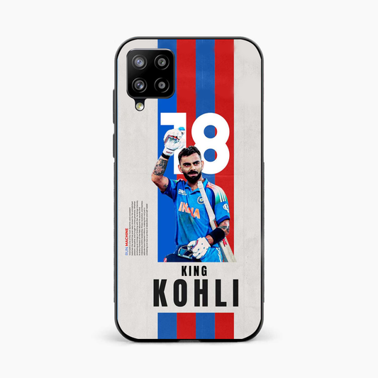 King Kohli Samsung A12 Nacho Back Cover