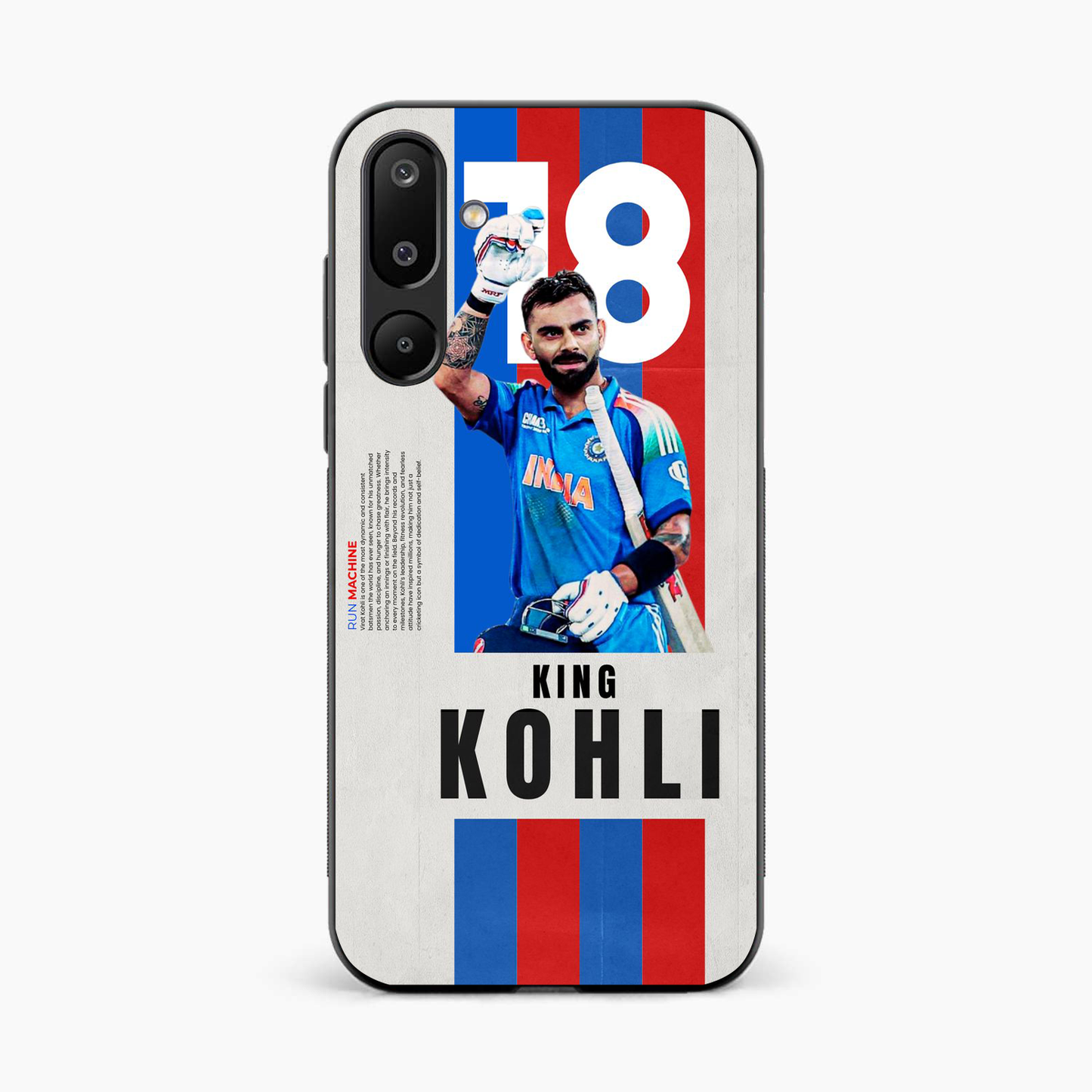 King Kohli Samsung M16 Back Cover