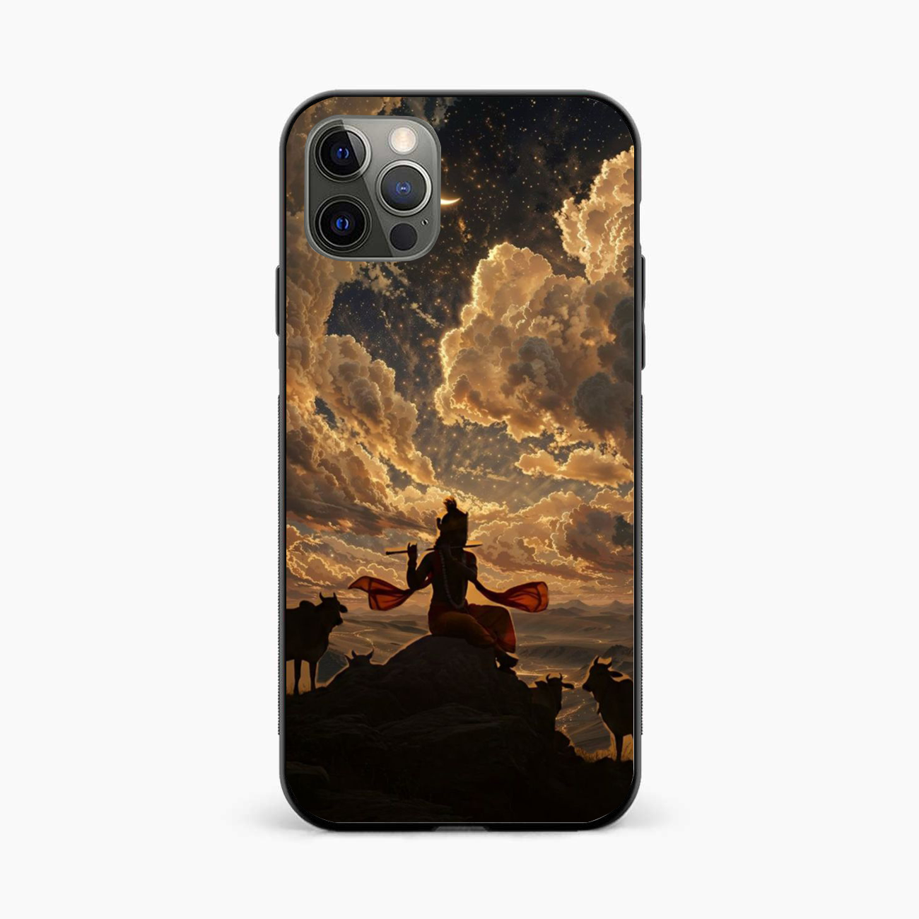 Krishna Divine Vibes 13 Pro Back Cover