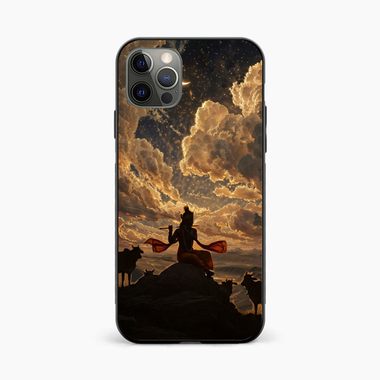 Krishna Divine Vibes iPhone 12 Pro Max Back Cover