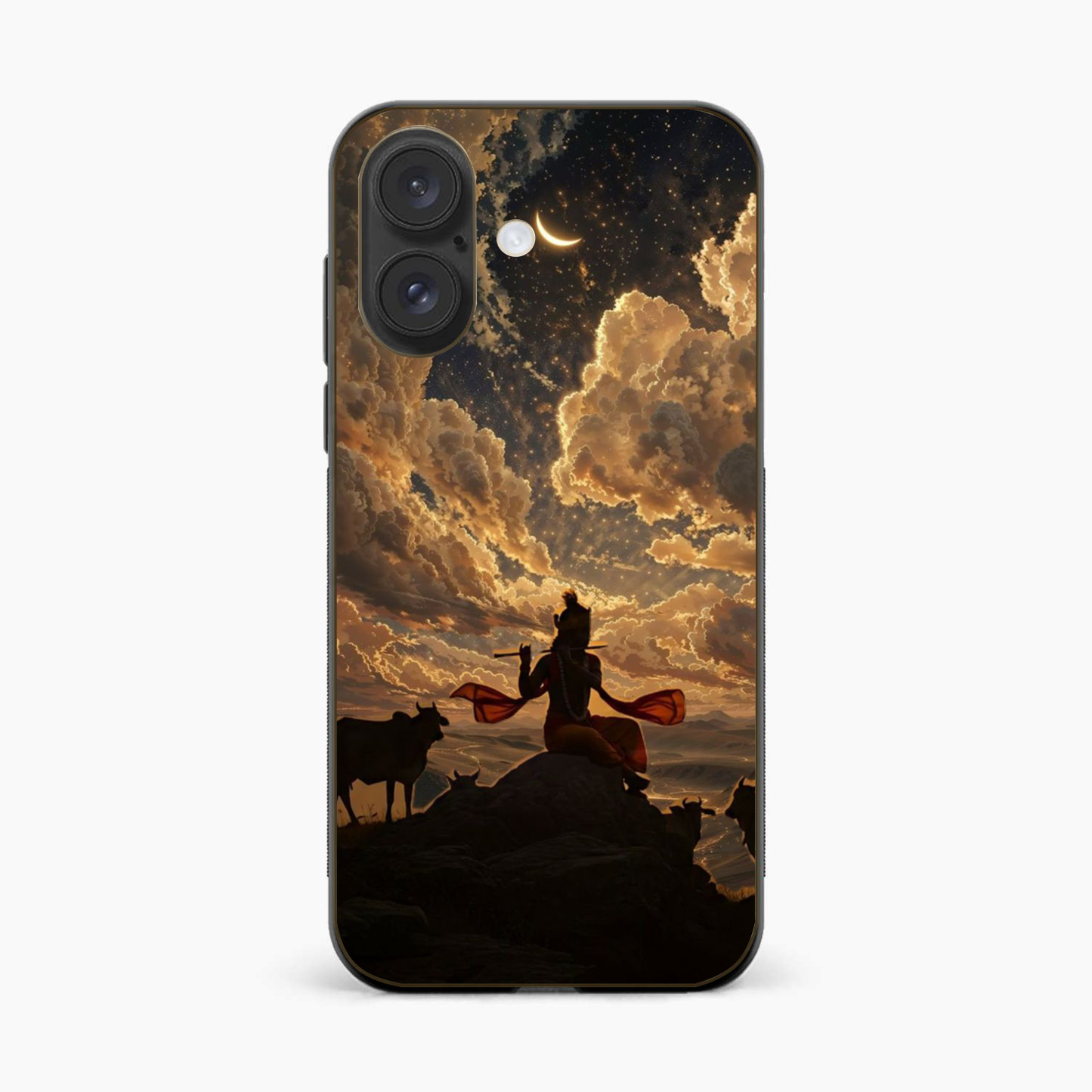 Krishna Divine Vibes Iphone 17 Back Cover