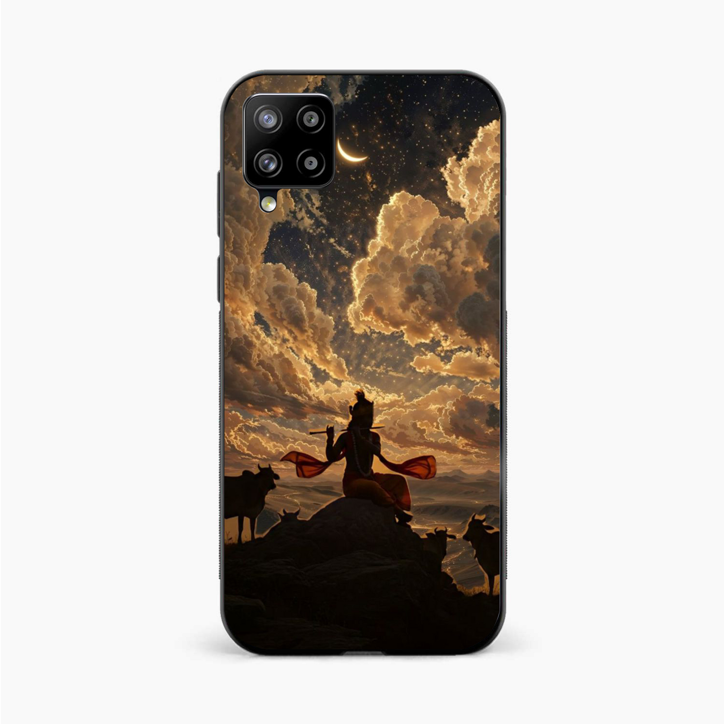 Krishna Divine Vibes Samsung A12 Nacho Back Cover