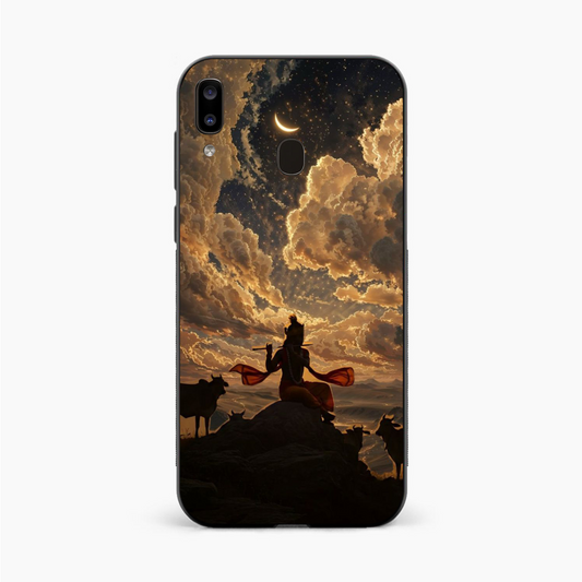 Krishna Divine Vibes Samsung A20 Back Cover