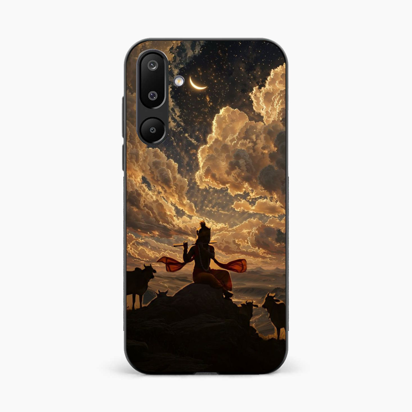 Krishna Divine Vibes Samsung M16 Back Cover