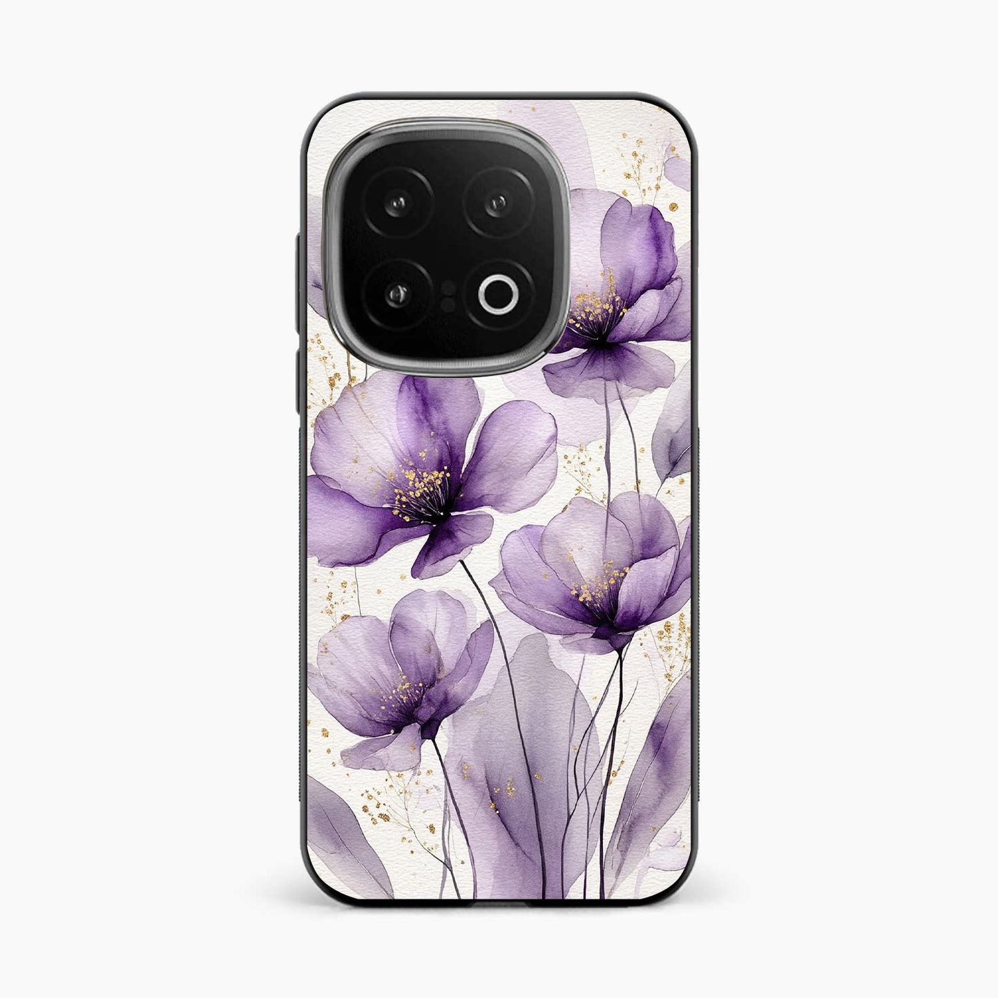 Lavender Bloom Elegance Iqoo 13 5G Back Cover
