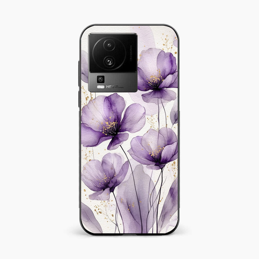 Lavender Bloom Elegance Iqoo Neo 7 Pro 5G Back Cover