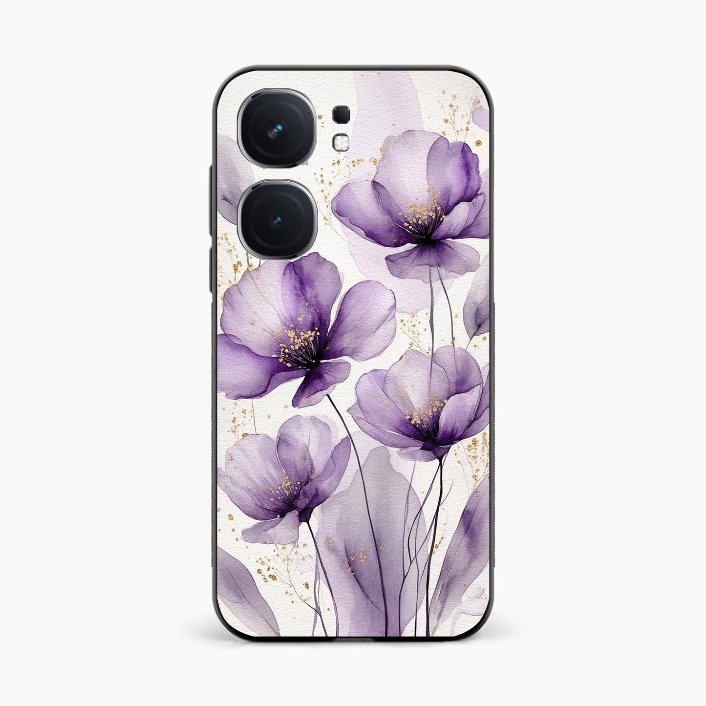 Lavender Bloom Elegance Iqoo Neo 9 Pro 5G Back Cover