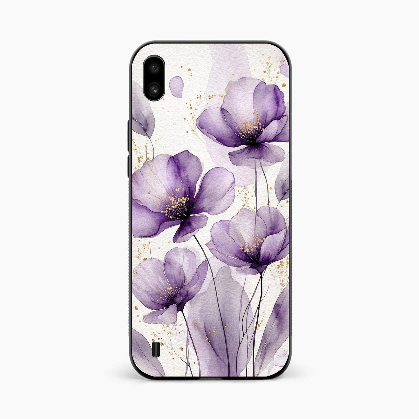 Lavender Bloom Elegance Samsung A10 Back Cover