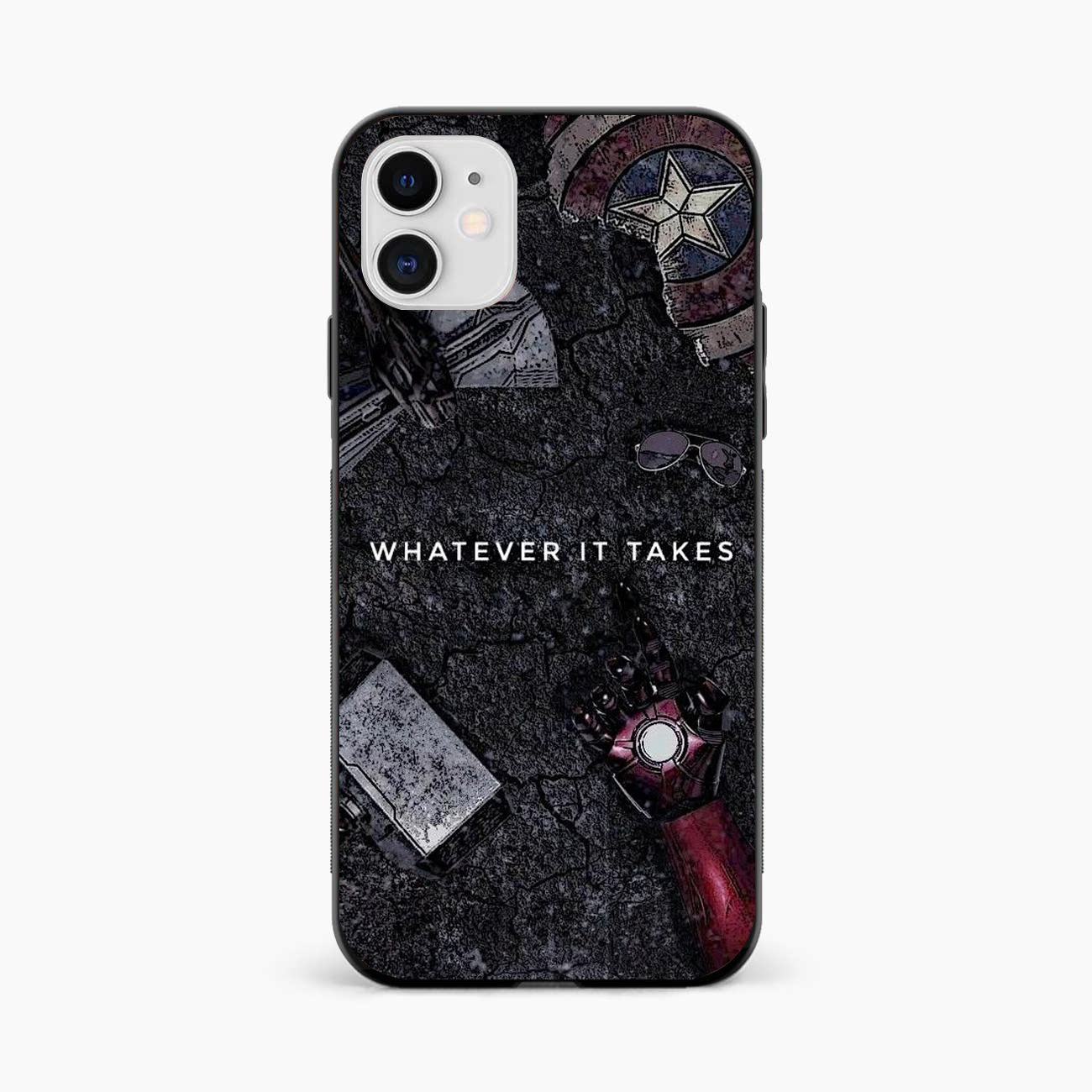 Marvel Inspired Dark iPhone 12 Back Cover
