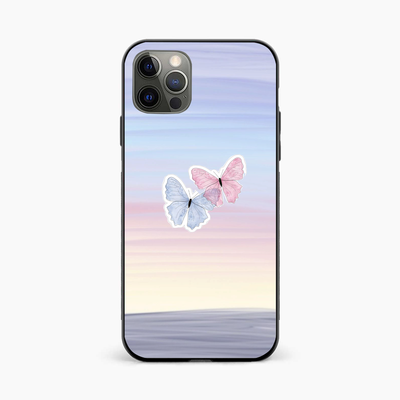 Minimal Butterfly 12 Pro Aesthetic Back Cover